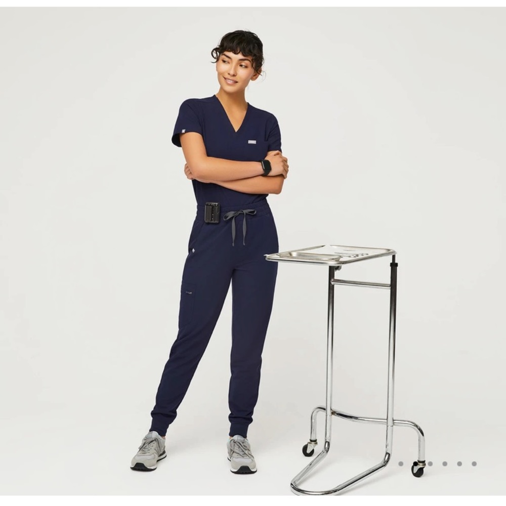 Figs high waisted Zamora scrub pant